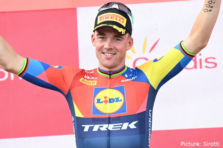 Mads Pedersen, estrella de Lidl-Trek.
