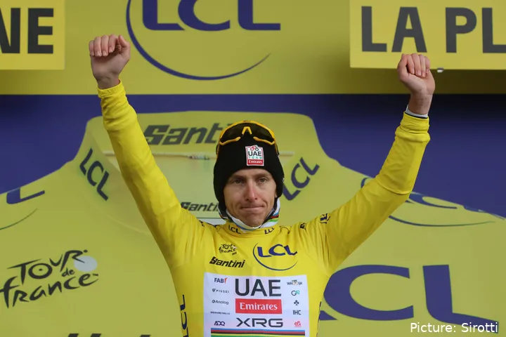 Tadej Pogacar, el mejor ciclista del mundo