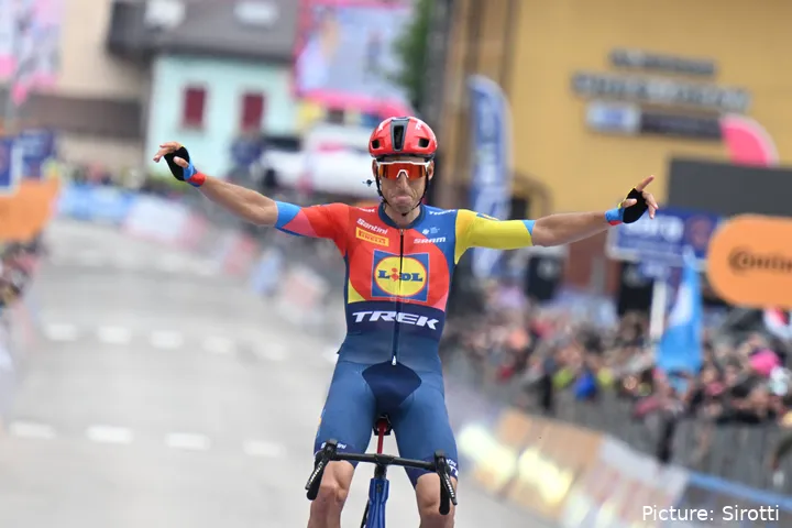 Verona celebró una brillante victoria de etapa en el Giro d'Italia este año