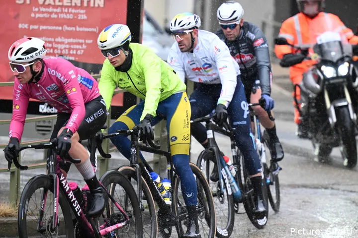 Victor Vercouillie, un ciclista que no está acostumbrado a ganar.
