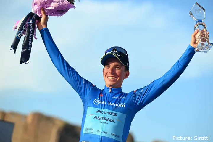 Fortunato, rey de la montaña en el Giro de Italia 2025