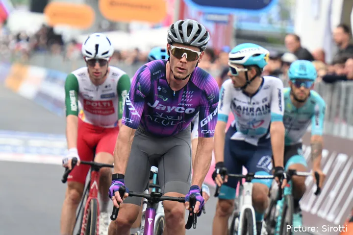 Michael Hepburn, en su última temporada profesional con Jayco-AlUla