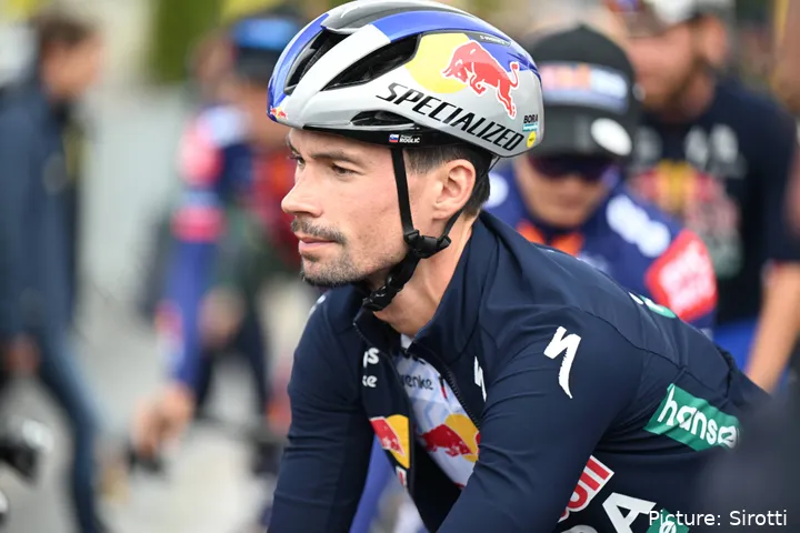 Primoz Roglic, en la temporada 2025 con Red Bull - BORA - hansgrohe