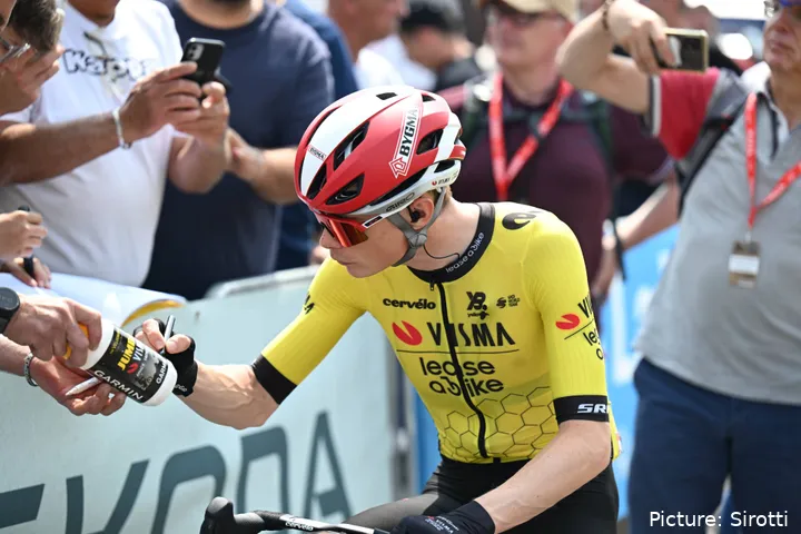 Jonas Vingegaard, en la temporada 2025 con Visma - Lease a Bike