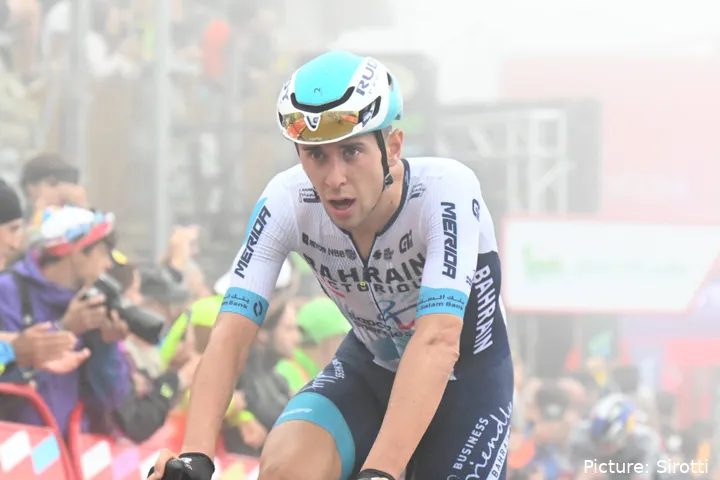 Antonio Tiberi, ciclista italiano de Bahrain