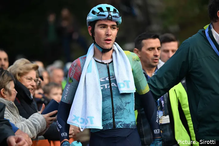 Scaroni, uno de los mejores ciclistas del momento