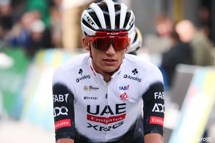 Isaac del Toro, en el UAE Tour 2026