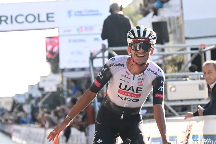 Isaac del Toro, estrella del UAE Team Emirates XRG.