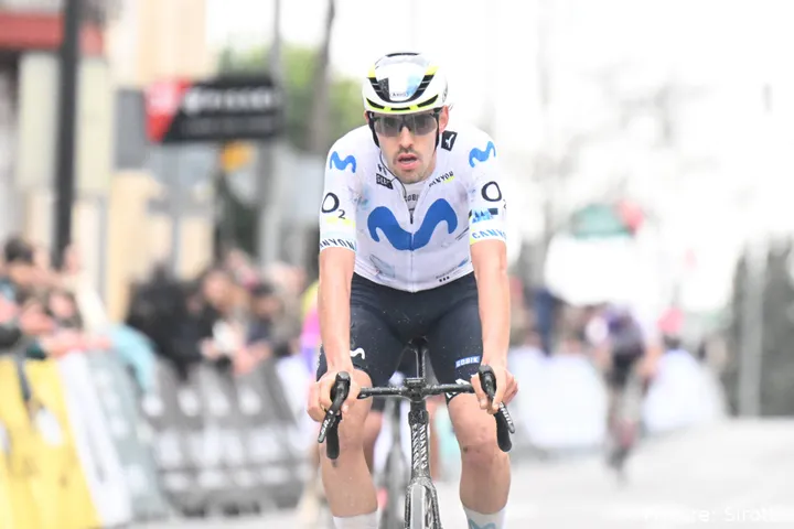 Jon Barrenetxea, en la Clásica Jaén Paraíso Interior 2026 con Movistar Team