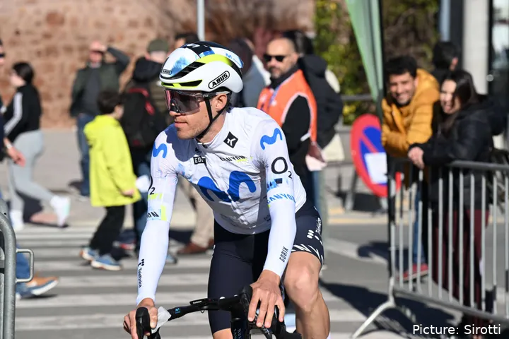 Juanpe López, en la Vuelta a Andalucía 2026.
