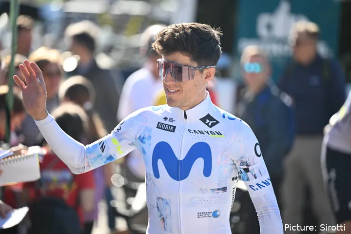 Juanpe López, en la Vuelta a Andalucía 2026.