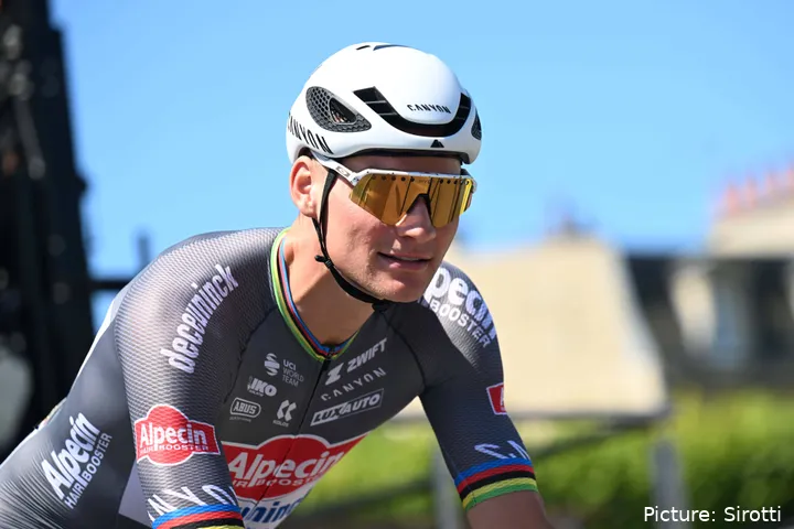 Mathieu van der Poel buscará su cuarto título en el Tour de Flandes y París-Roubaix