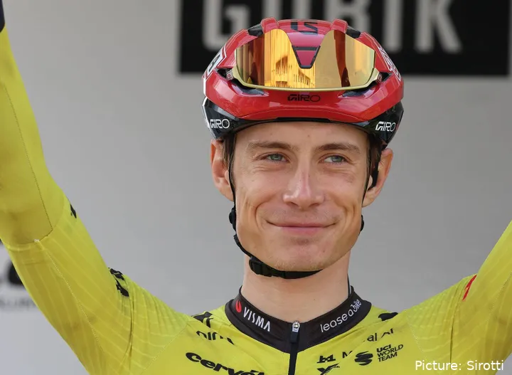 Jonas Vingegaard, estrella de Visma - Lease a Bike.