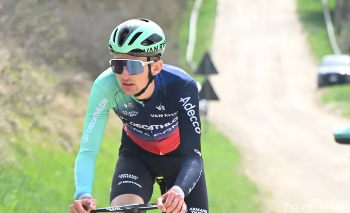 Paul Seixas, ciclista emergente de Decathlon.