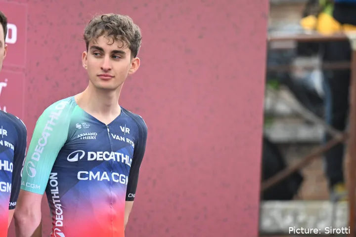 Paul Seixas, podium en la Strade Bianche 2026