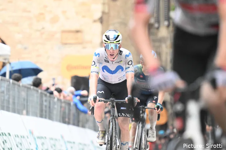 Roger Adrià, en la Tirreno Adriático 2026