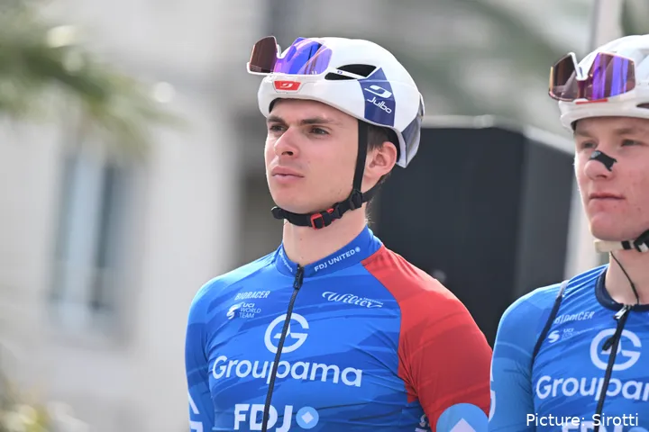 Romain Gregoire, el mejor ciclista de Groupama FDJ