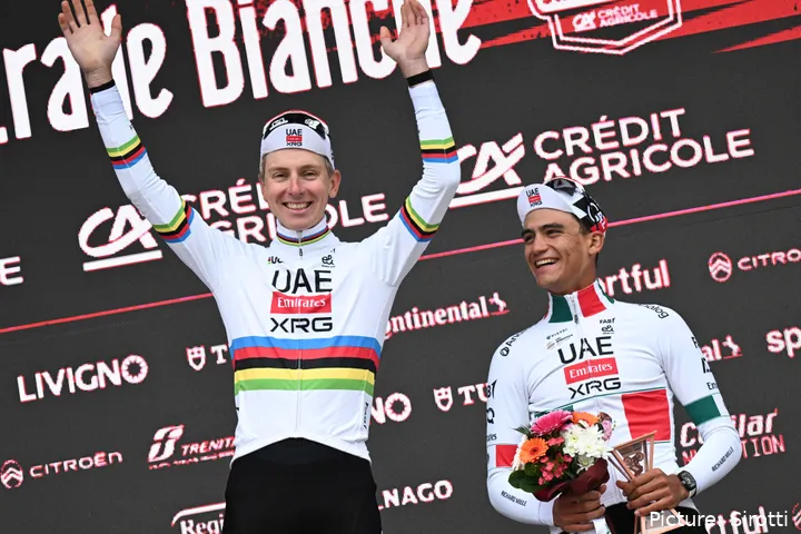 StradeBianche_TadejPogacarIsaacDelToro