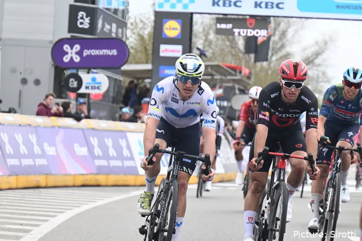 Carlos Canal, ciclista de Movistar Team.