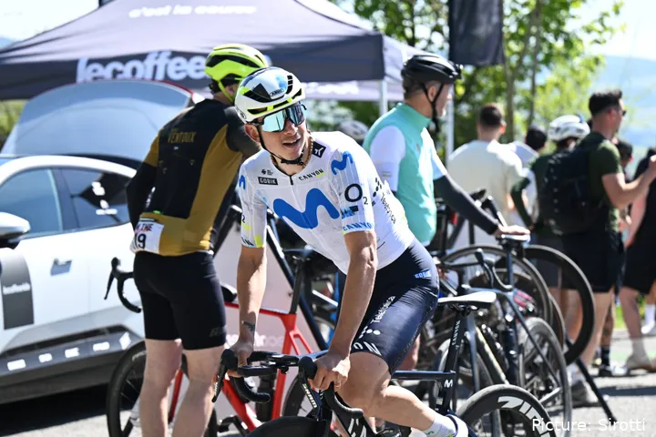 Davide Formolo, ciclista de Movistar Team.