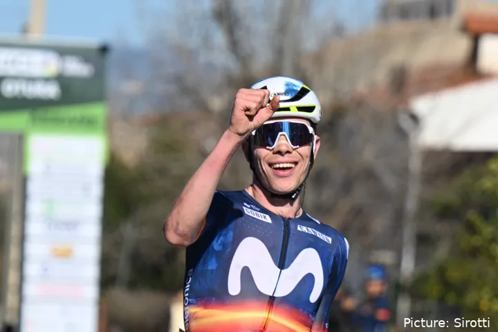 Iván Romeo, estrella de Movistar Team.