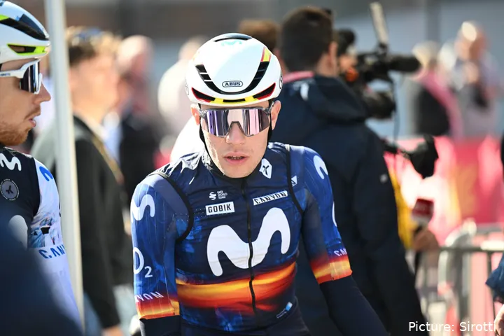 Iván Romeo, estrella de Movistar Team.