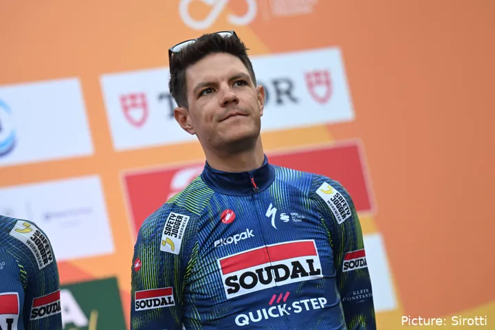 Jasper Stuyven, ciclista de Soudal Quick-Step.