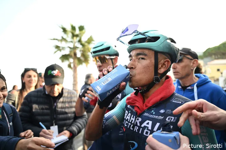 Santiago Buitrago en el Trofeo Laigueglia 2026