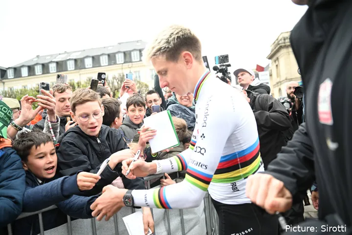 Tadej Pogacar, estrella del ciclismo mundial