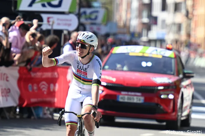 Tadej Pogacar, superestrella del ciclismo.