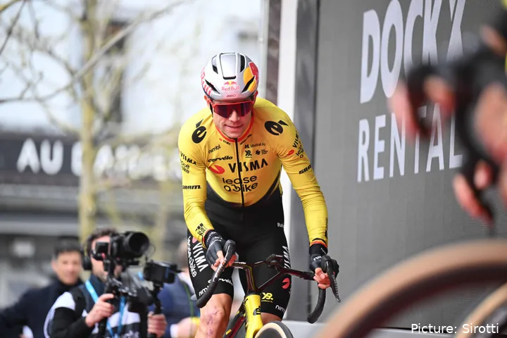 Wout van Aert, ciclista de Visma