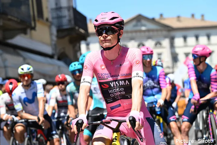 Jonas Vingegaard en el Giro d'Italia 2026