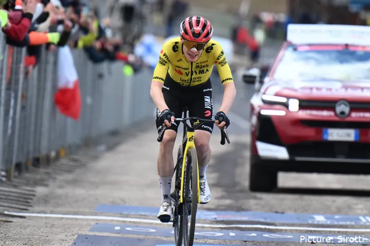 Jonas Vingegaard, estrella de Visma - Lease a Bike.