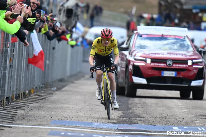 Jonas Vingegaard, estrella de Visma - Lease a Bike.