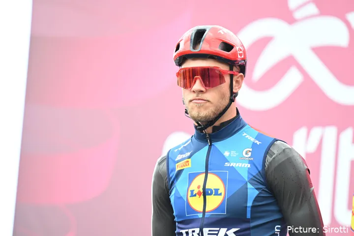 Jonathan Milan, en el Giro de Italia 2026.