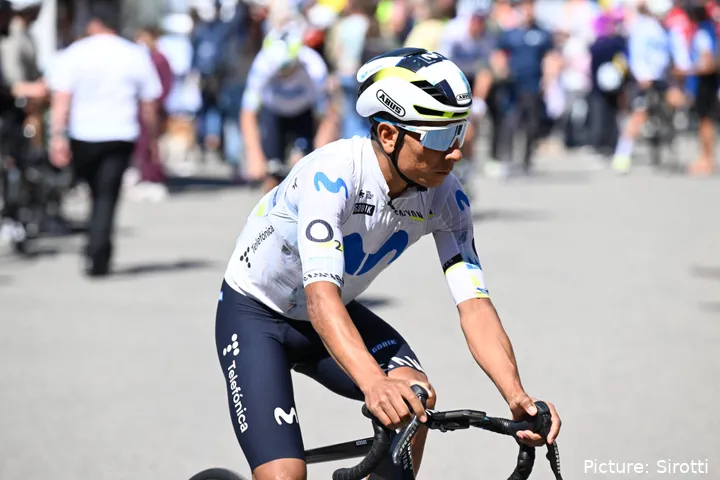 Nairo Quintana, ciclista de Movistar Team.