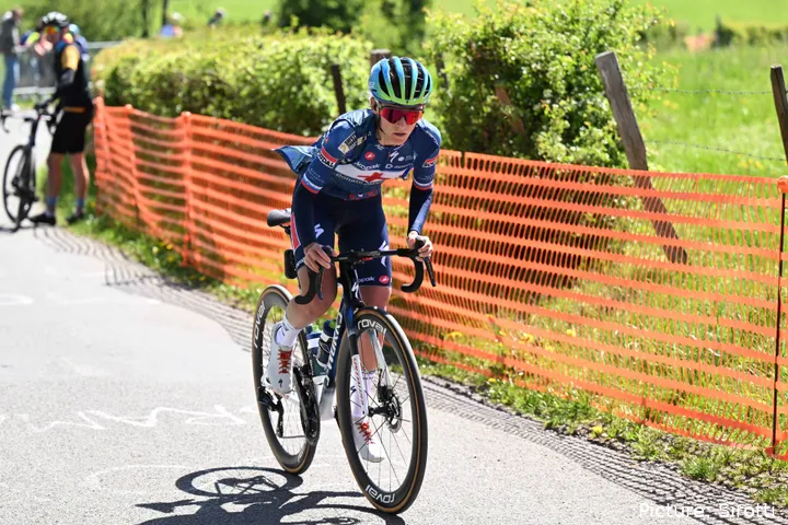 Urska Zigart, ciclista del AG Insurance Soudal.