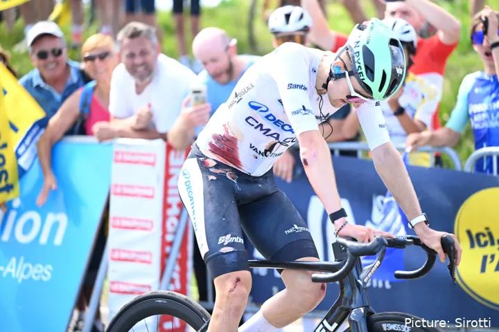 Paul Seixas, en el Tour Auvergne Rhone-Alpes