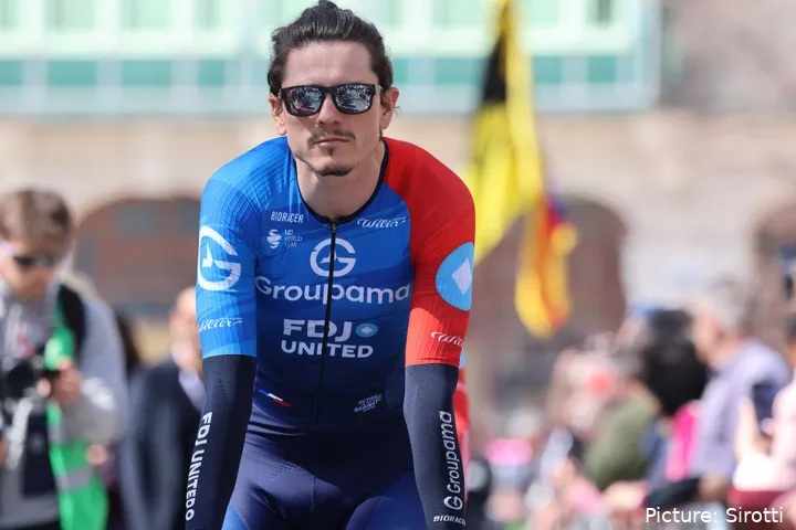David Gaudu, de Groupama - FDJ United.
