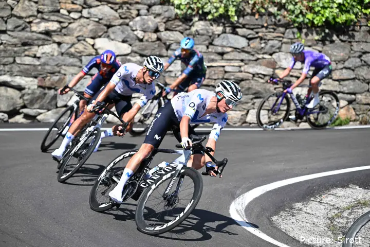 Enric Mas, estrella de Movistar Team.