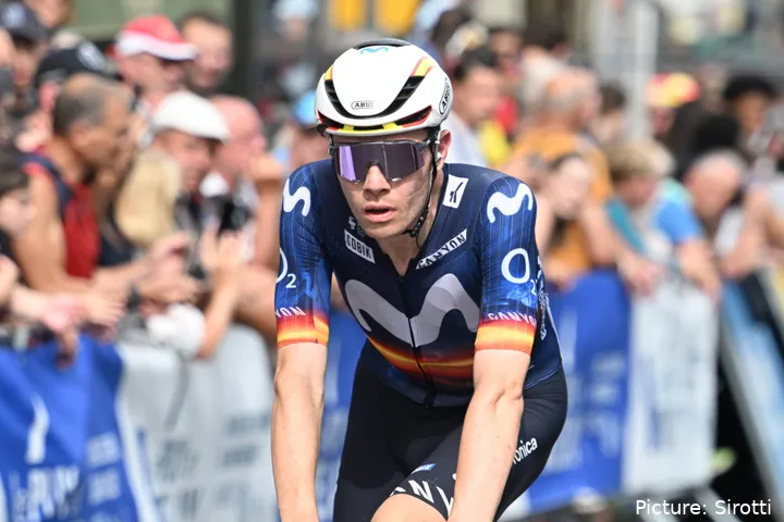 Iván Romeo, estrella de Movistar Team.