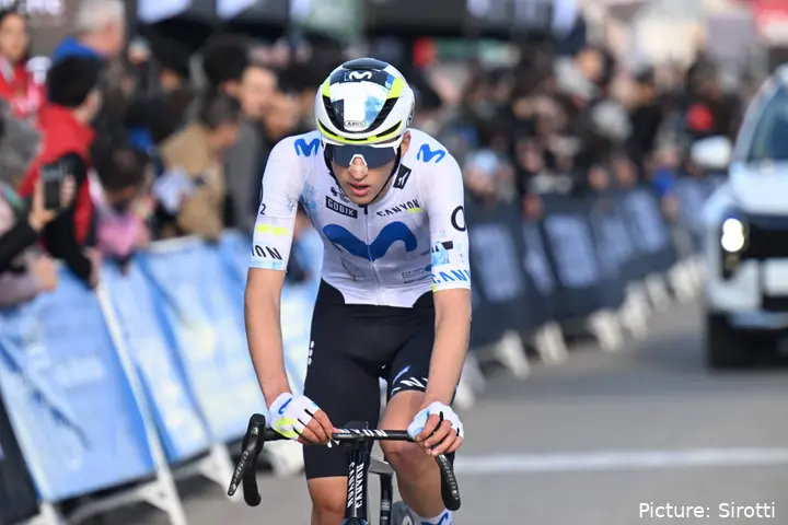Javier Cubillas, ciclista de Movistar Team.