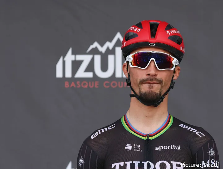 Julian Alaphilippe en la Itzulia Basque Country 2026