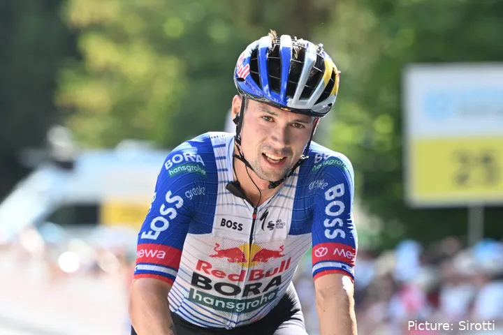 Primoz Roglic en la Tour de Suisse 2026