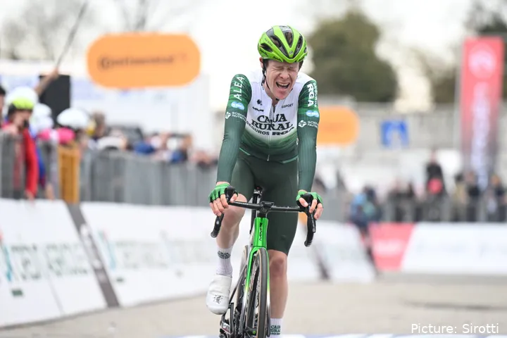 Sebastian Berwick, ciclista de Caja Rural - Seguros RGA.