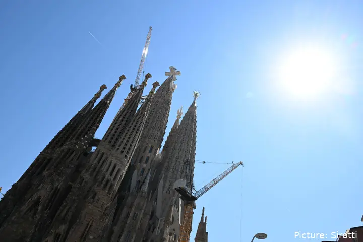 Barcelona, la Sagrada Familia, Tour de Francia
