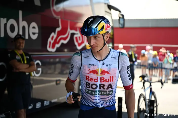 Florian Lipowitz ahead of Stage 9 at the 2026 Tour de France