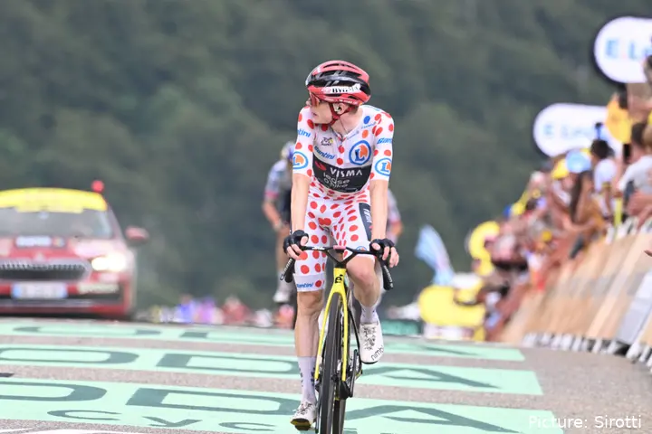 Jonas Vingegaard, tras la etapa 14 del Tour de Francia 2026.