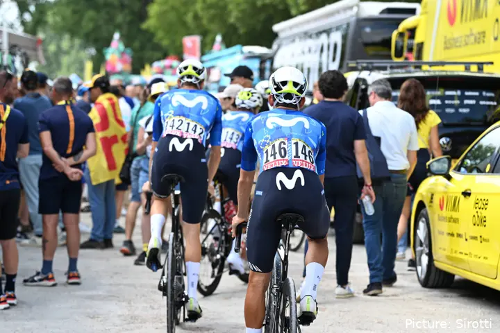 Movistar Team, en el Tour de Francia 2026