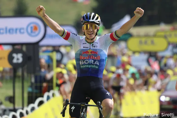 Remco Evenepoel en el Tour de France 2026